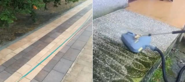 Skuteczne sposoby na umycie kostki brukowej z cementu bez uszkodzeń Skuteczne sposoby na umycie kostki brukowej z cementu bez uszkodzeń